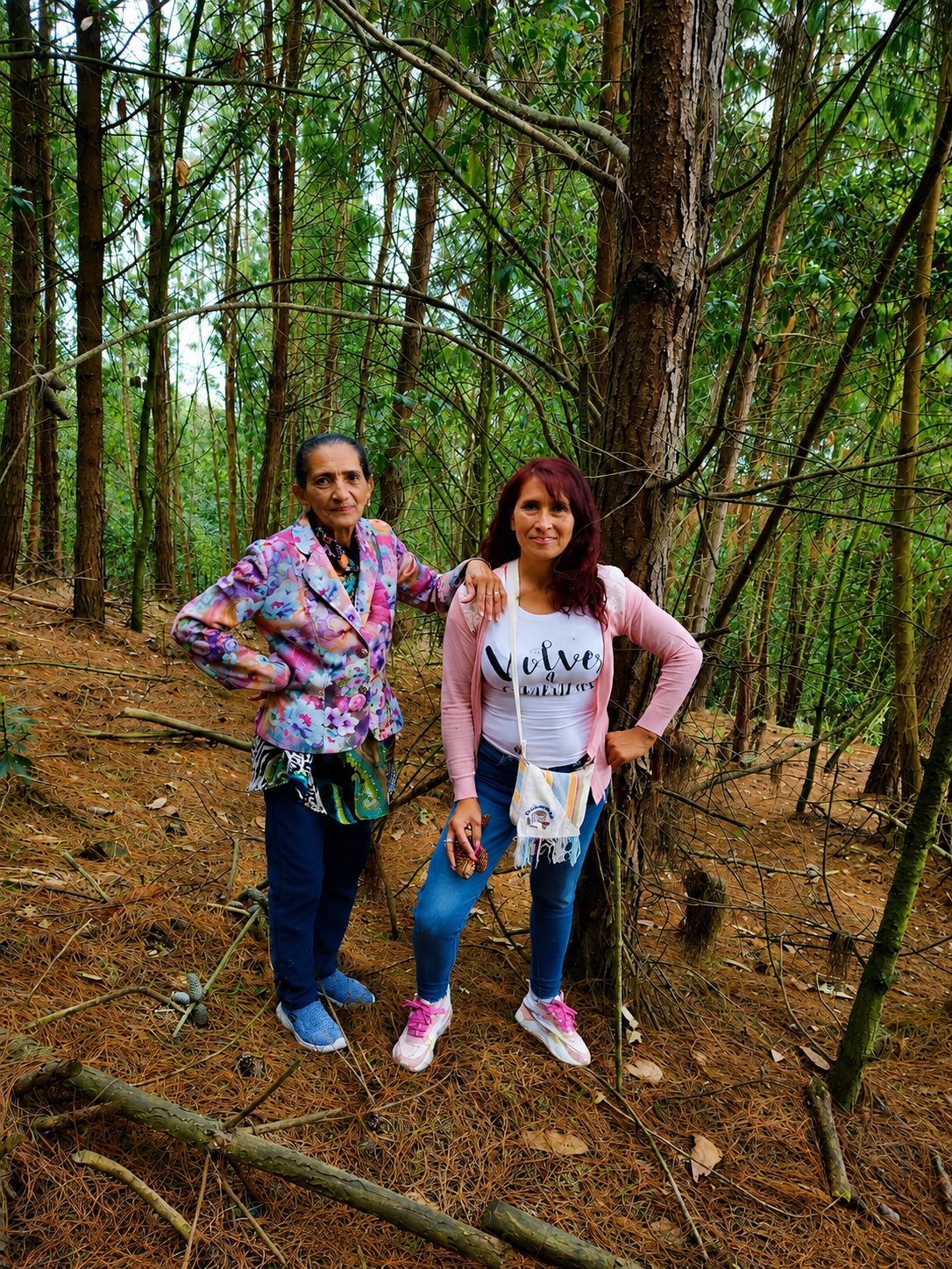 Actividad de reforestación en Tenjo